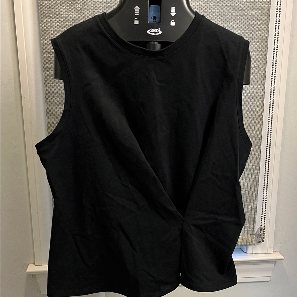 Banana Republic Black Muscle Tee